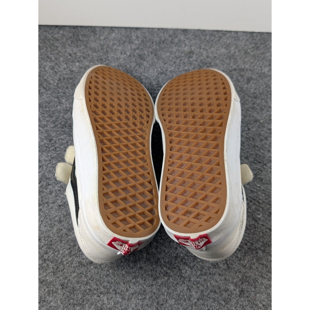 Vans Old Skool V Prison Mens 6 Womens 7.5 White Black Athletic Shoes Sneakers - Picture 7 of 9